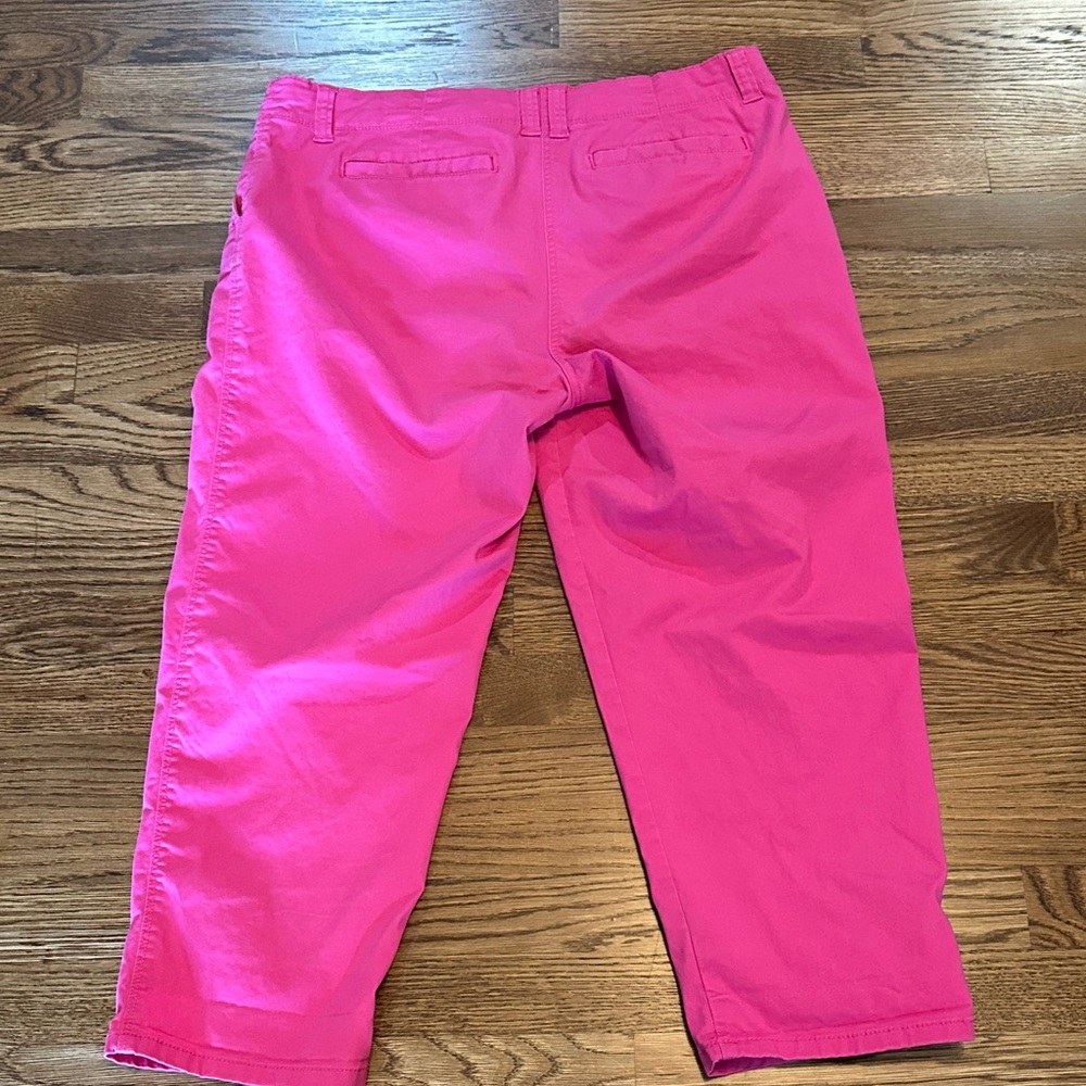 crown & ivy Bright Pink Chino Pants - Picture 6 of 8